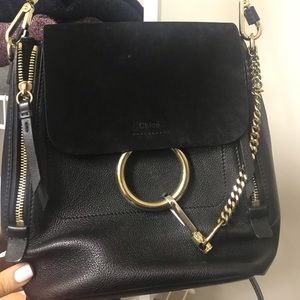 Chloe Faye Backpack Black